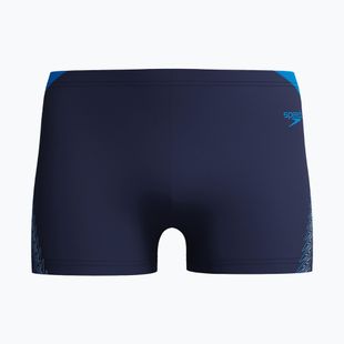 Men's swim boxers Speedo Hyper Boom Splice true peacoat/lagoon blue