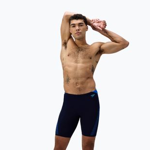 Men's swim jammers Speedo Hyper Boom Splice peacoat/lagoon blue