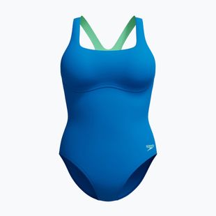 Women's one-piece swimsuit Speedo Flex Band with Swim Bra lagoon blue
