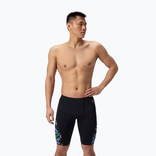 Men's swim jammers Speedo ML Printed Side Spliced gloral glitch/black