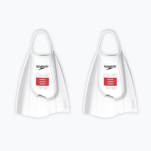 Swim fins Speedo DMC Elite speedo white/high risk red