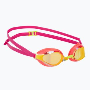 Swim goggles Speedo Fastskin Speedsocket 2 Mirror neon melon/vermillion/gold mirror