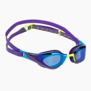 Swim goggles Speedo Fastskin Pure Focus Mirror mayan blue/cobalt/tropical horizon