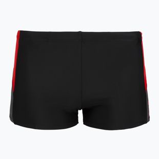 Men's swim boxer trunks Speedo Dive Aquashort Anthracite/Hrr
