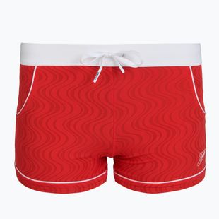 Men's swim briefs Speedo Textured Aquashort high risk red