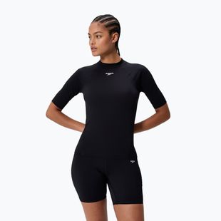 Women's swim T-shirt Speedo Endurance+ Rash Guard anthracite