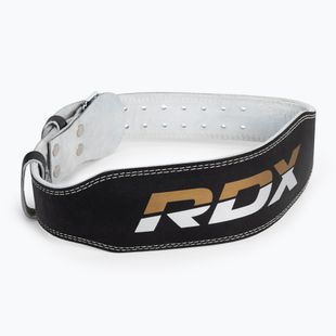 RDX Belt 4" Leather weightlifting belt black WBS-4RB