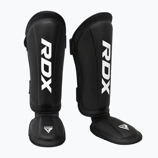 Foot and tibia protectors RDX T1 Shin Instep Guards black