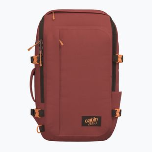 Travel backpack CabinZero Adventure 32 l sangria red