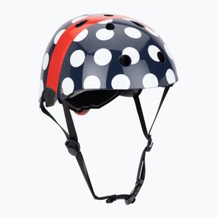Hornit PolkaDot children's bike helmet navy/white/red