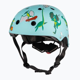 Hornit Jurassic turquoise/multicolor children's bike helmet