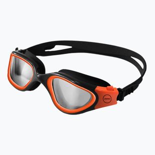 ZONE3 Vapour photochromatic/black/ hi-vis orange swimming goggles