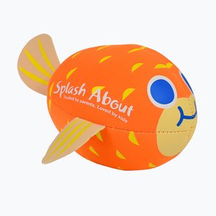 Splash About Neoprene Pufferfish orange fishing toy