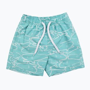 Children's swim shorts Splash About Shark aruba blue