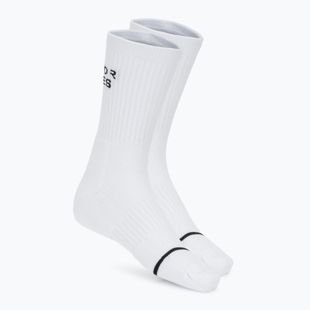 Socks Built For Athletes Crew Training white