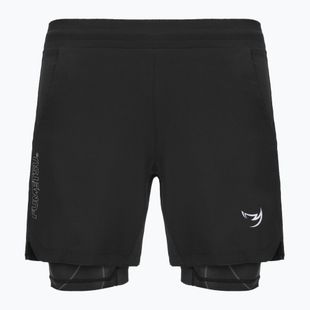 Men's FUMETSU Icon Dual Layer Training shorts black
