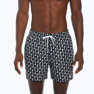 Men's Nike Swoosh Link 5" Volley swim shorts black