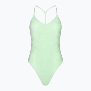 Women's one-piece swimsuit Nike Retro Flow Terry vapor green