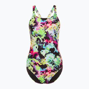 Nike Hydrastrong Multi Print Fastback rainbow women's one-piece swimsuit