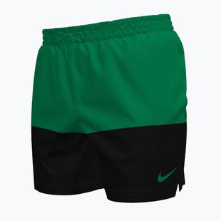 Men's Nike Split 5" Volley stadium green swim shorts