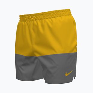 Men's Nike Split 5" Volley swim shorts university gold