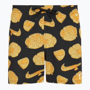 Men's Nike Multi Print 5" Volley swim shorts black