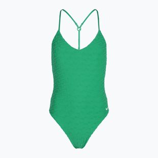 Women's one-piece swimsuit Nike Swoosh Link Y-Back stadium green