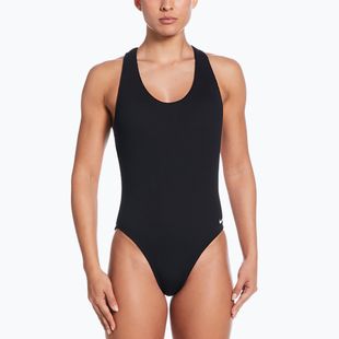 Nike Elevated Essential Crossback women's one-piece swimsuit black