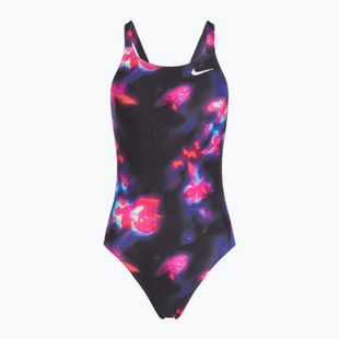 Women's one-piece swimsuit Nike Hydrastrong Fastback black