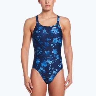 Nike Hydrastrong Fastback women's one-piece swimsuit midnight navy