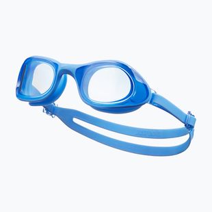 Nike Expanse university blue swimming goggles