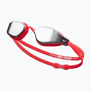 Nike Valiant Mirrored swim goggles university red