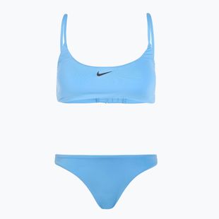 Women's two-piece swimsuit Nike Essential Bralette Bikini university blue