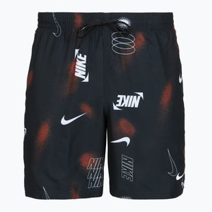 Men's swim shorts Nike Multi Print 7" Volley black