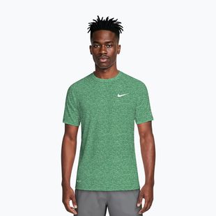 Men's swim top Nike Heather Hydroguard malachite