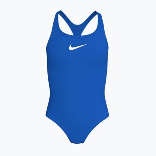 Children's one-piece swimsuit Nike Essential Racerback blue crystal