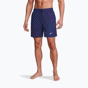 Men's swim shorts Nike Breaker Swoosh 5" Volley midnight navy