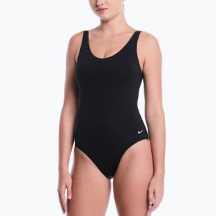 Women's one-piece swimsuit Nike Essential U-Back black