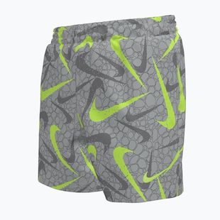 Children's swim shorts Nike Breaker Pebble 4" Volley wolf grey
