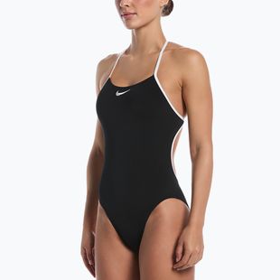 Women's one-piece swimsuit Nike Hydrastrong Logo Graphic T-Back black