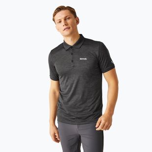 Men's trekking T-shirt REGATTA Polo Remex II ash