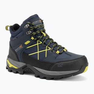 Men's trekking boots REGATTA Samaris III navy/lime punch