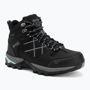 Women's trekking boots REGATTA Samaris III black/beached aqua