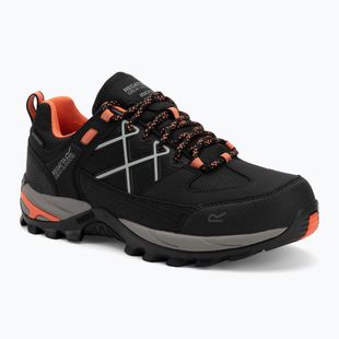 Women's trekking boots REGATTA Samaris III Low black/satsuma