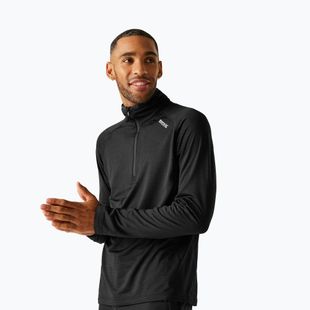 Men's fleece sweatshirt REGATTA Yonder II black