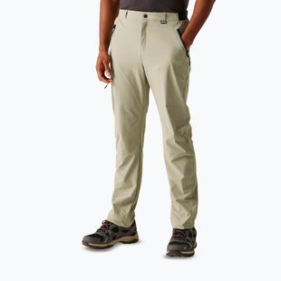 Men's trekking trousers REGATTA Travel Light Packaway golden sand