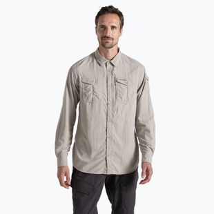 Men's Craghoppers NosiLife Adventure Long Sleeved Shirt III parchment shirt