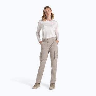 Women's Craghoppers NosiLife Jules soft mushroom trekking trousers