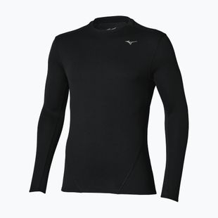 Men's running longsleeve Mizuno Tech Thermal Charge Breath Thermo Long Sleeve Tee black