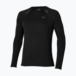 Men's running longsleeve Mizuno Active Dryaeroflow black